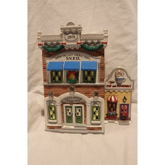 Dept 56 Snow Village - Village Police Station - Picture 1 of 6